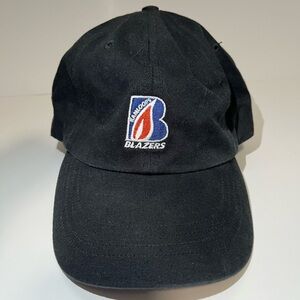 Kamloops Blazers WHL Hat Black Second Skin Strap Back